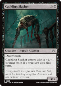 Cackling Slasher [Duskmourn: House of Horror]