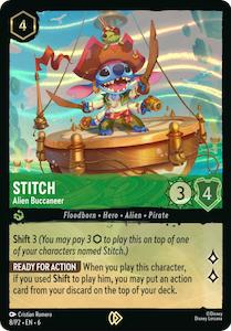 Game: Stitch - Alien Buccaneer (Stitch Collector's Gift Set Promo) (8) [Promo Cards]