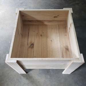 Warm Weather: Square Planter Box