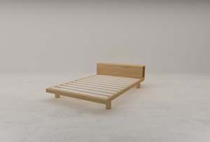 Furniture: Mizo King Bed Frame with Underbed Drawer