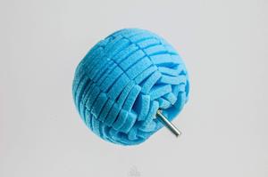 Ball Shaped Buffing Pads Blue