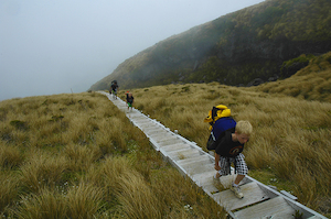 Creative writer - own account: Mt Taranaki 2010 - 01 - Occasional Climber