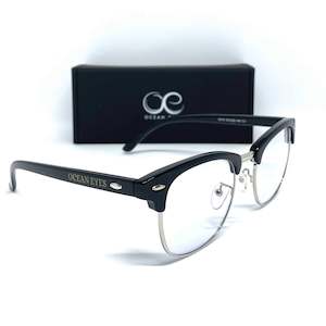 Half Tide Black/Silver - Blue Light Glasses