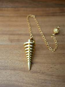 Womenswear: Metal Spiral Vortex Divination Pendulum