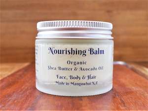 Ocean Gypsy Nourishing Balm 3:1 Face, Body & Hair, leaves your skin soft & hydrated.