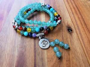 Aventurine Chakra Mala Beads