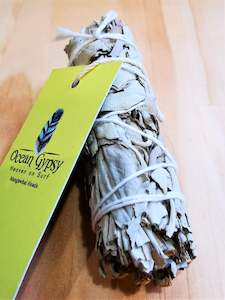 Large Organic 12cm White Sage Smudge Stick