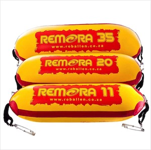 Skin diving equipment: Rob Allen Remora inflatable float