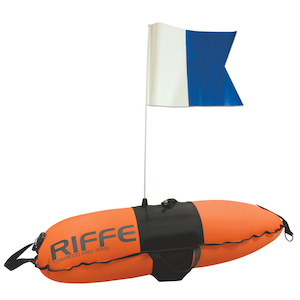 Skin diving equipment: Riffe Torpedo Pro 15 PSI Float