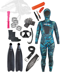 Skin diving equipment: Women's Gathering Package Pelagic