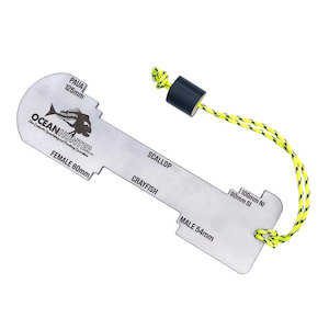 Skin diving equipment: Combo Tool Mini Stainless Steel