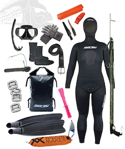 Women's Traveller Spearfishing Package Black