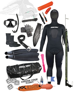 Women's Ultimate Spearfishing Package Black