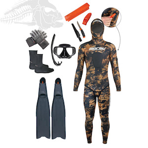 Skin diving equipment: Start Up Package Weedline