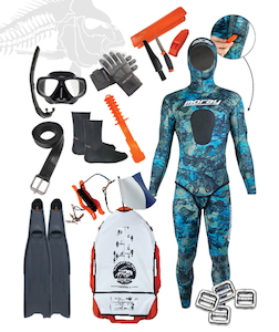 Skin diving equipment: Kai Gatherer Package Pelagic