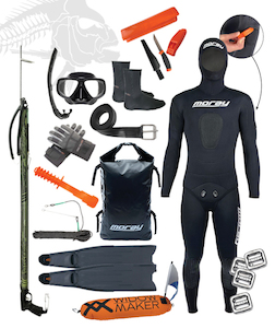 Traveller Spearfishing Package Black