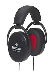 Closed Back Headphones: Direct Sound Studio Plus v3.0 Extreme Isolation Headphone Jet Black