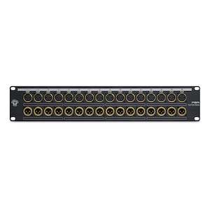 Black Lion Audio PBR XLR 32    DSub 32-Point Gold-Plated XLR/DB25 Patchbay