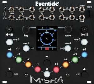 Eventide: Eventide MISHA Interval Based Instrument and Sequencer for Eurorack