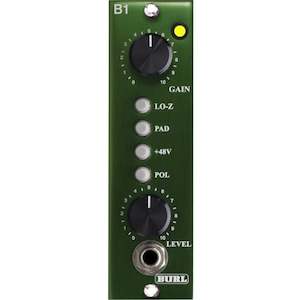 BURL B1 or B1 D 500 Series Mic Preamp and DI