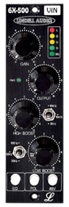 Lindell Audio 6X-500VIN Preamp