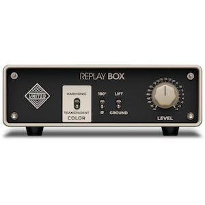 United Studio Techologies: United Studio Technologies Replay  Dual Transformer Reamplifiction Box