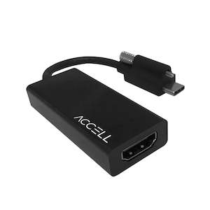 Accell USB-C to HDMI 2.0 Adapter - CEC Enabled, Full Support Google Hangouts Meet