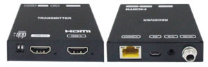 HDMI2.0 70M 4K 18G Extender With Loop Out, Support HDR10, Dual POC, SPDIF, Audio Extraction.