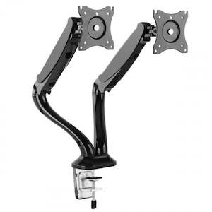 BRATECK 13-27" Counter Balance Dual LCD Desk Mount