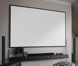 Projection Screens: 119" 16:9 Fixed Frame Screens