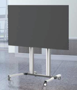 Tv Mounts: BRATECK 70"-120" Large Screen Ultra-Strong Mobile TV Cart