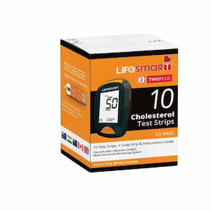 *NEW FOR 2024- LifeSmart Cholesterol Test Strips 10 Pack