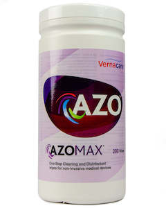 AzoMax Disinfectant Wipes Pack 100