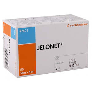 Jelonet Paraffin Gauze 5cm x 5cm