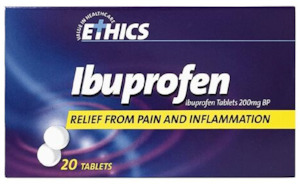 Ibuprofen 200mg Tablets 20's