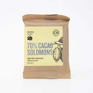 Manufacturing: 70% Cacao Solomons