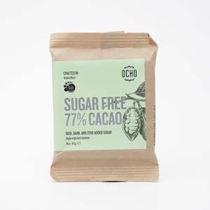 Manufacturing: 77% Cacao Sugar Free