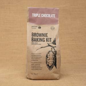 Triple chocolate brownie mix