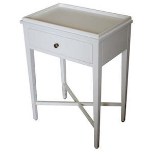 Furniture: Henley Side Table - White