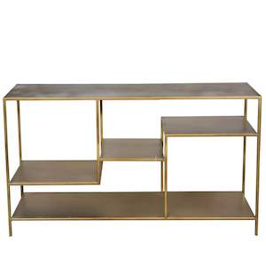 Furniture: Lexi Brass Console