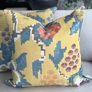 Furniture: James Malone Basarabia Yellow Cushion