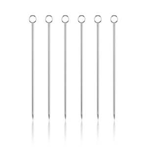 Stainless Steel Cocktail Pick - Set 6