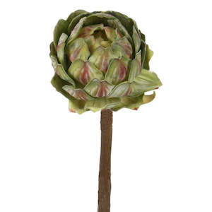 Green Artichoke on Stem