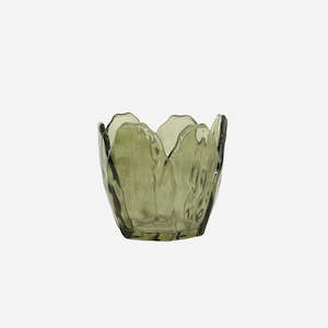 Furniture: Floret Glass Candle Holder