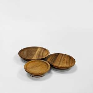 Furniture: Weck Wooden Lid Medium with Silicon Ring