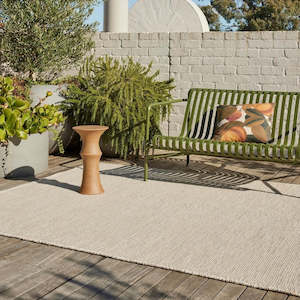 Furniture: Indoor/Outdoor Andorra Rug - Oatmeal - 2m x 3m