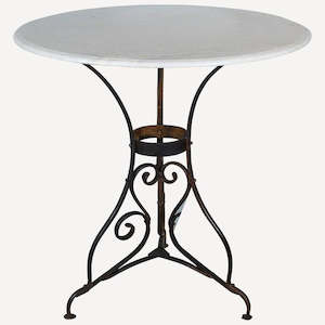 Paris Round Marble Top Table