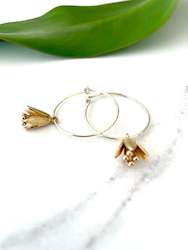 Lone Botanical Contrast Earrings