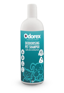 dog-owner: Odorex Deodorising Pet Shampoo