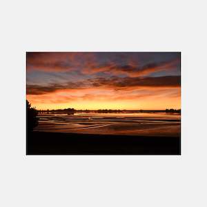 Books: Blueskin Bay Sunrise Photo Print